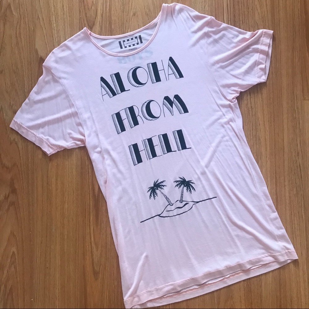 Asos United Couture x Boys tee Aloha From Hell